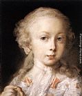 Young Lady of the Leblond Family. by Rosalba Carriera